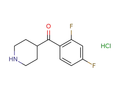 (2,4-Difluoro-phenyl)-piperidin-4-yl-methanone hydrochloride