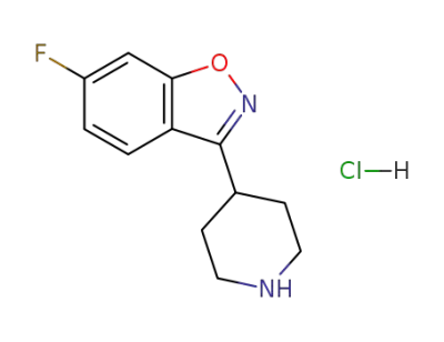 6-fluoro-3-(piperidin-4-yl)benzo[d]isoxazole hydrochloride