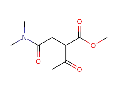 methyl 2-(N,N-dimethylaminocarbonylmethyl)acetoacetate