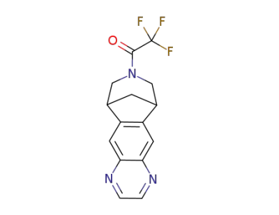 1-(9,10-dihydro-6H-6,10-methanoazepino[4,5-g]quinoxaline-8(7H)-yl)-2,2,2,-trifluoroethanone