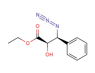 (2R,3S)-3-azido-2-hydroxy-benzenepropanoic acid ethyl ester